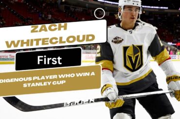Zach Whitecloud becomes the 1st Indigenous NHL player from the Sioux Valley Dakota win a Stanley cup