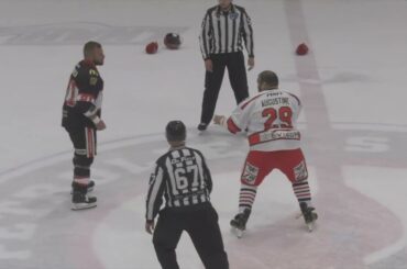 Best Hockey Fight Ever Part 3 - Donnie Augustine vs David Lacroix! - 27-10-22