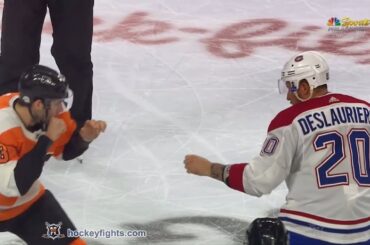 Nicolas Deslauriers vs Brandon Manning Feb 20, 2018