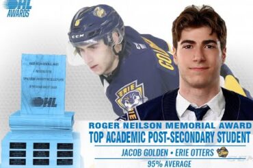 2019 - 2020 OHL Award | Roger Neilson Award | Jacob Golden