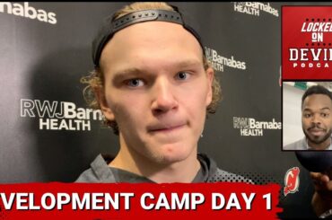 Devils Development Camp Day 1: Lenni Hameenaho, Seamus Casey, Chase Stillman, & Topias Vilen