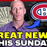 WOW! BIG SURPRISE! THSI HAPPENED IN THE LAST FE HOURS! Latest Habs News Today! Canadiens de Montreal