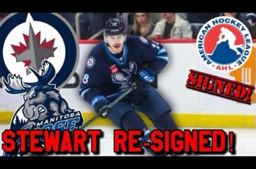 Winnipeg Jets Re-Sign Dean Stewart to AHL Contract!! Jets Fan Reaction!!