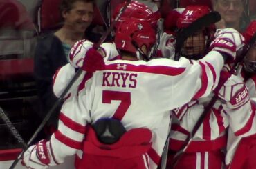 2017-18 BU Hockey Goals - Dante Fabbro (1) vs Union (9/30/17)