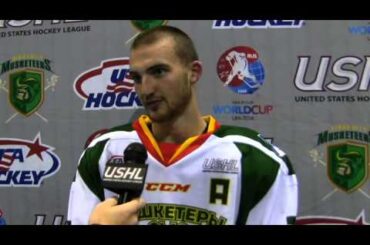 USHL in Russia - Musketeers vs. Austria - Adam Johnson