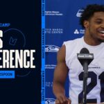 Devon Witherspoon: "I'm Loving My Time Here" | Rookie Minicamp Press Conference