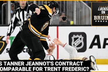 Bruins sign 3 RFAs; the big 2 to come. Is Tanner Jeannot's new deal a comparable for Trent Frederic?