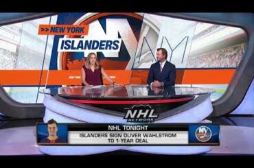 Islanders sign Wahlstrom to one-year contract