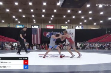 41 kg Final   Arseni Kikiniou, Poway Wrestling vs Grey Burnett, Perrysburg Wrestling Club 1cdb