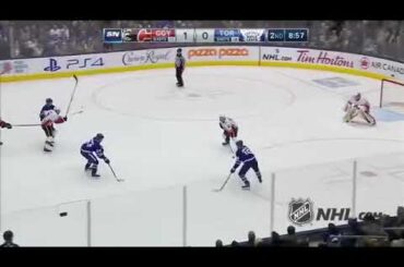 David Rittich robs the leafs of a goal