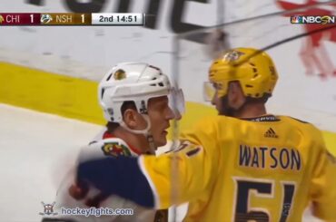 Tommy Wingels vs Austin Watson Jan 30, 2018