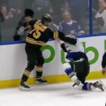 Perry drops the gloves with Clifton