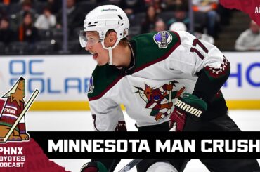 Nick Bjugstad talks his return to the Arizona Coyotes, André Tourigny, Minnesota and more