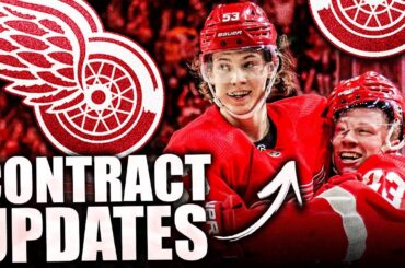 RED WINGS NEWS & UPDATES: MORITZ SEIDER & LUCAS RAYMOND CONTRACT EXTENSIONS (Detroit NHL Rumours)