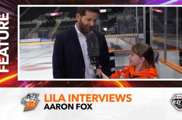 Sheffield Steelers - Lila Interviews Aaron Fox