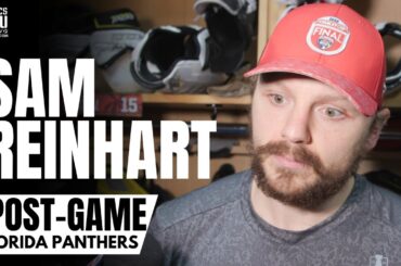 Sam Reinhart Reacts to Florida Panthers GM3 SCF Win, Matthew Tkachuk "No Surprise & Bob's Play