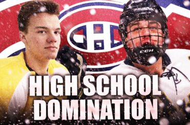 HABS GET TWO INCREDIBLE HIGH SCHOOL SCORERS (Jack Smith & Blake Biondi) Montreal Canadiens Prospects