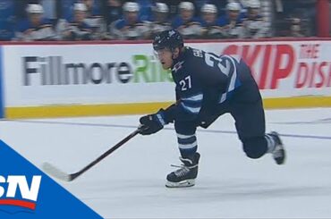 Jets' Nikolaj Ehlers Almost Scores Twice To Erase Blues' Lead