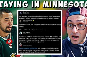 Could MATT DUMBA re-sign with the MINNESOTA WILD? | NHL News | The Sota Pod CLIPS