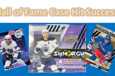 Case Hit and Hall of Fame Success! 2022-23 Upper Deck Synergy Hockey