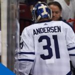 Frederik Andersen Pulled For Second Time In Three Games After Panthers Score Four
