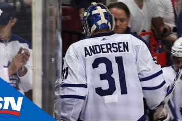 Frederik Andersen Pulled For Second Time In Three Games After Panthers Score Four