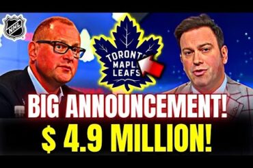 🚨 MAPLE LEAFS ANNOUNCES! MILLIONAIRE CONTRACT! ELLIOTTE FRIEDMAN CONFIRMS! TORONTO MAPLE LEAFS NEWS