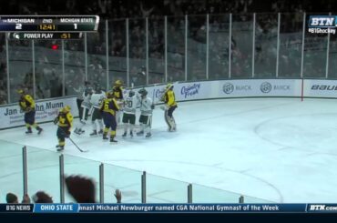 Michigan at Michigan State - Men's Hockey Highlights