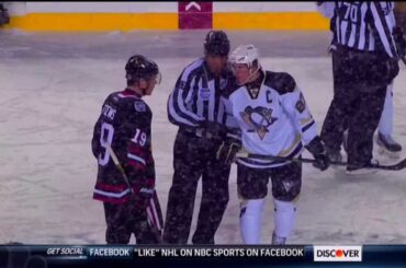 Jonathan Toews calls out Sidney Crosby for the Dive