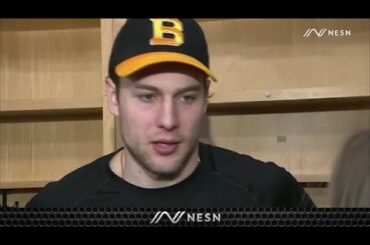 Brandon Carlo On Tuukka Rask Leaving Bruins Game Early