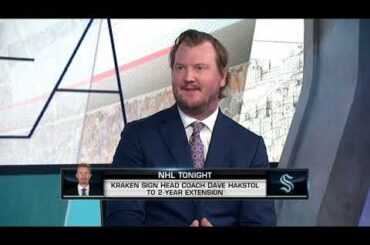 Hakstol signs two-year extension with Kraken