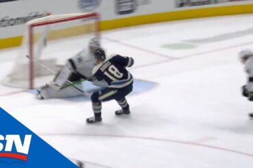 Pierre-Luc Dubois and Gustav Nyquist Combine For Sweet Overtime Goal