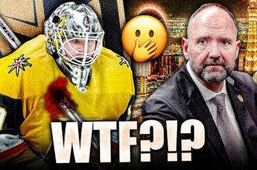 Peter DeBoer… WHAT ARE YOU DOING? Robin Lehner Pulled & CALLED OUT In The Media Again—Golden Knights