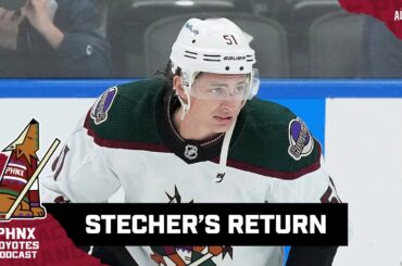 Troy Stecher talks his return to the Arizona Coyotes and taking another step forward