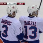 Gotta See It: Barzal plays the puck while standing in penalty box