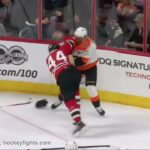 Miles Wood vs Wayne Simmonds Jan 21, 2017
