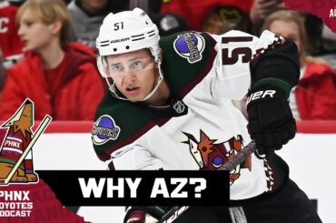 Troy Stecher explains why he chose to re-sign with the Arizona Coyotes