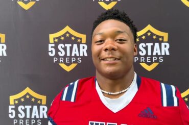 2023 KFOA Media Day: West DL C.J. Smith and West LB Ryan Scott