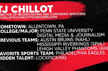 Meet Our New Broadcaster: TJ Chillot