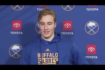 Ukko-Pekka Luukkonen After Practice Interview (12/6/2021)