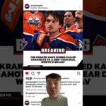 Seattle Kraken sign Kailer Yamamoto to a one year contract at $1.5 million AAV