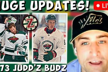 🔴Minnesota Wild DEVELOPMENT CAMP & NHL Arbitration Deals | Judd'z Budz Ep73