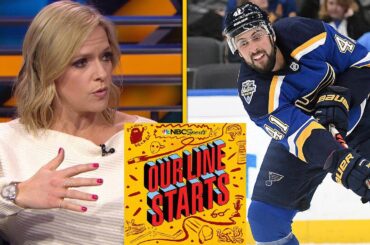 Blues' Robert Bortuzzo suspended four games for cross-check | Our Line Starts | NBC Sports