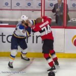 Chris Thorburn vs Mark Borowiecki Jan 18, 2018