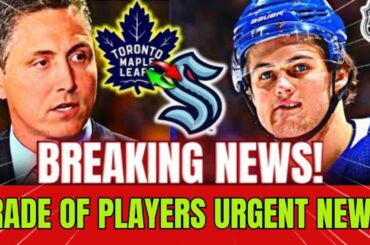 🚨LATEST NHL NEWS:William Nylander heading to the Seattle Kraken?Estrela leaves Toronto Maple Leafs?