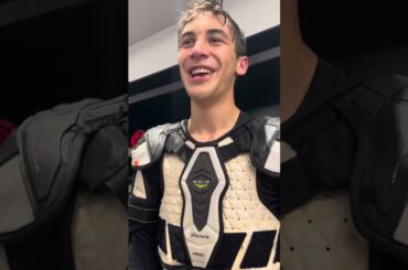 Interview with Boston Bruins Prospect Matthew Poitras at 2023 Development Camp