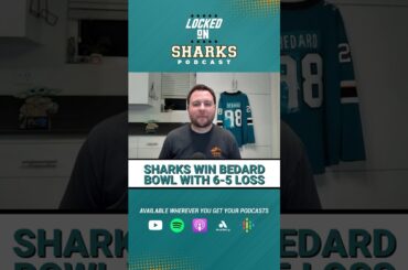 WILLIAM EKLUND SCORES FIRST GOAL AS SAN JOSE SHARKS WIN BEDARD BOWL