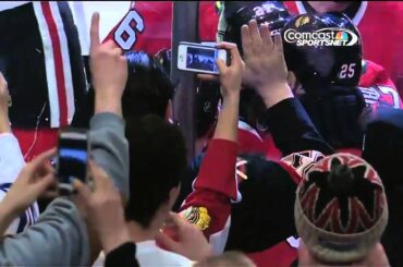 Nick Leddy Overtime goal. Jan 27th 2013