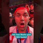 San Jose Sharks pick Will Smith with the fourth overall pick!!
