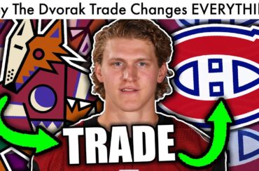 Christian Dvorak Trade Changes EVERYTHING! Big Habs Moves Coming? (NHL Montreal/Canadiens Rumors)